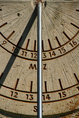 Fototapeta na wymiar Zegar słoneczny