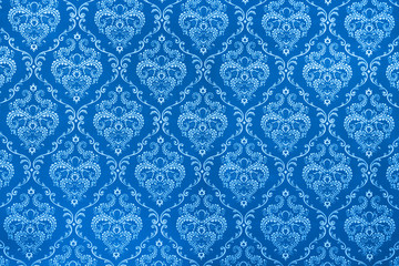 blue calico texture