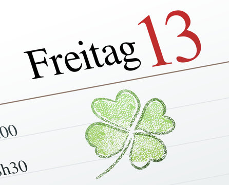 Freitag 13 : Ein gl&uuml;cklicher Tag