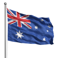 Flag of Australia (Isolated)