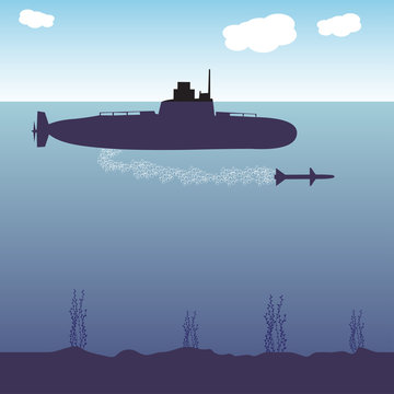 Military submarine