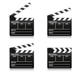 Movie Set Klappe - obrazy, fototapety, plakaty