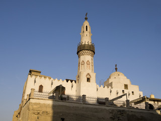 Mosque in the Temple Complex at Luxor in Egypt