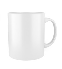 ceramic cup isolated on white background