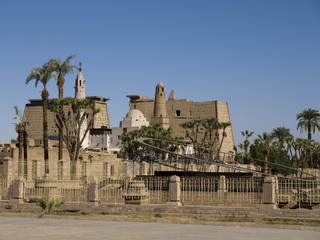 Obraz premium The Temple Complex at Luxor in Egypt
