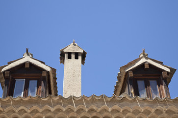 tejado de casa rural © A.B.G.