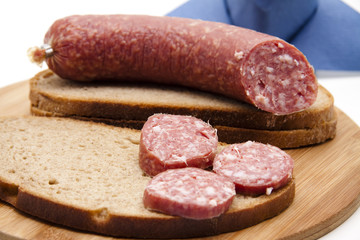 Salami am Stück