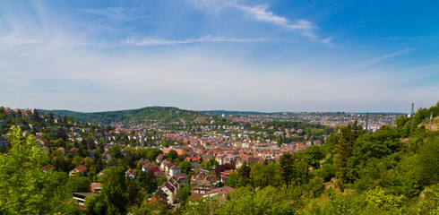 Aussicht auf Stuttgart
