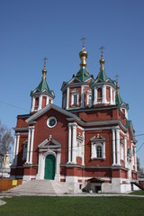 Fototapeta na wymiar Russia, Kolomna. Krestovozdvizhenskiy Cathedral.