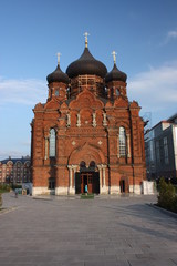 Russia, Tula. Cathedral of Uspensky of the former monastery.