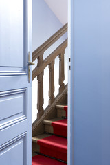 Blick ins Treppenhaus