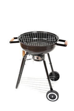 Black barbecue black grill