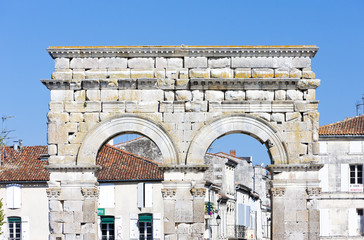 Arch of Germanicus, Saintes, Poitou-Charentes, France