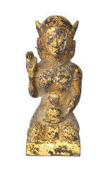 Obraz premium woman beckon fetish isolated