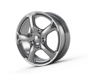 Obraz premium Car alloy wheel