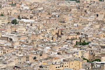The old city of Fez in Morocco