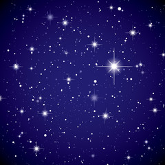 Naklejka na ściany i meble Przestrzeń zobacz gwiazda niebo