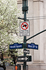 New York Street Sign