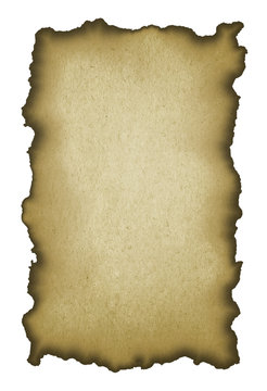 image of burnt paper for background .