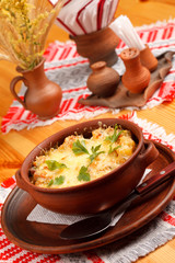 roasted vegetables (belorussian food)