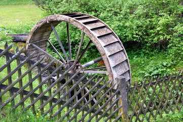 Altes Wasserrad