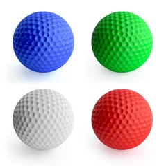 Photo sur Aluminium Sports de balle golf balls