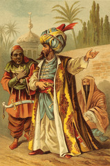 Muslim Man in Turban