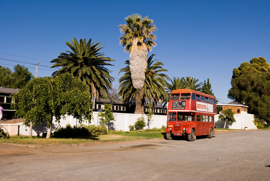 London bus in africa