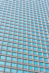 Modern glass skycraper wall abstract background