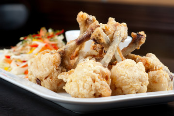 Fried chicken wings