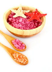 Bath aromatic salt and sea stars