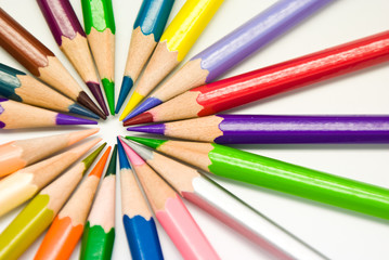 Fototapeta premium color pencils