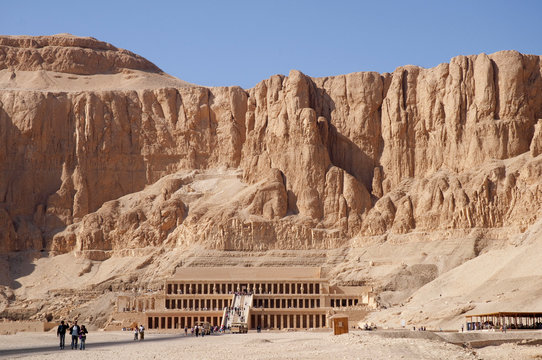 Mortuary Temple of the female Pharaoh Hatshepsut Luxor Egypt