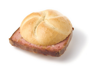 Leberkäs Semmel Käse