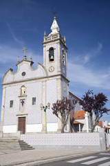 Small church in Ovar region, Portugal.