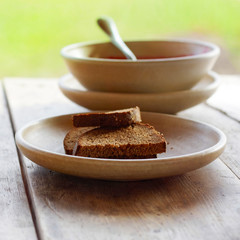 bread and soup