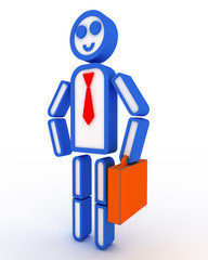 Obraz premium 3d human