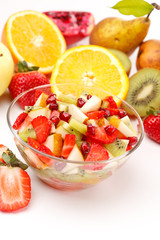 Fresh fruits salad