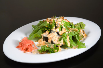 Суши роллы Салат