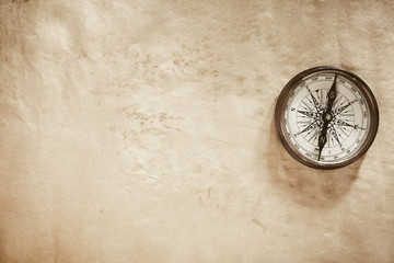 Fototapeta na wymiar background with compass