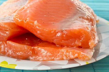 salted salmon