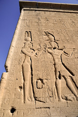 Temple Complex at Denderah in Egypt