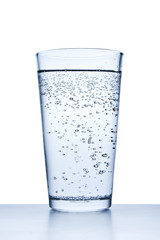 glass with water