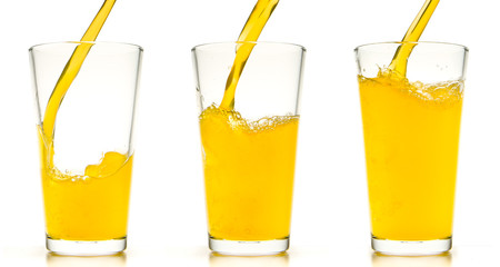 juice in glass
