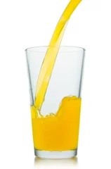 Rolgordijnen juice in glass © kubais