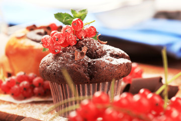 Fresh cupcakes