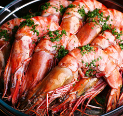 Boiled shrimp