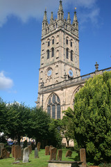 Fototapeta na wymiar St Mary's church, Warwick