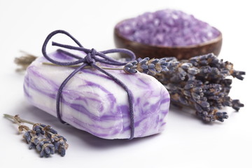 Lavender soap.