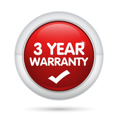 3 Year Warranty